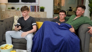 Men: Jock's Game Night Turns into Wet Frot