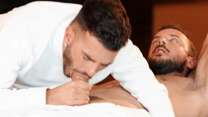 Men: Swordplay Turns To Hard Cock Encounter