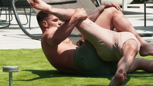 Men: Hairy Chests Heave As They Buck And Thrust