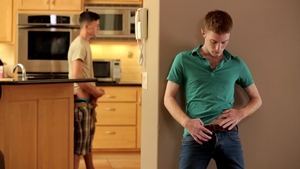 Next Door Twink: Two Hungry Holes, One Hearty Helping