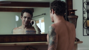 Taboo Men: Alpha Male Lovers in a Kissing Embrace