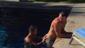 Falcon Studios: Jizz all over Sexy Thighs