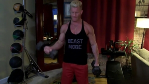 americanmusclehunks: Cumming Clean with Johnny V.