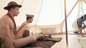 scoutboys: Hairy Hunks Enjoy Outdoor Fun