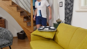 Sweat-Drenched Sex on the Court