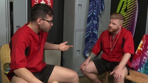 Dylan Lucas: Jocks Swap Blowjobs in a Secret Hideaway