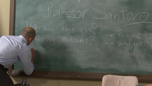 Big Dicks At School: Studly Tutor Teaches Raw Latin Love