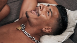 Men: Horny Apollo Rides Dildo