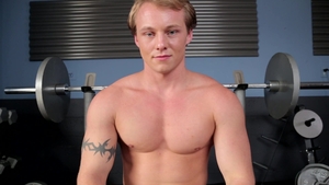 Next Door Male: Rippling Abs Covered in Cum