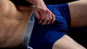 Next Door Male: Stripping Down to Underwear