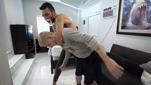 Brother Crush: Sperm Load in Theo's Hands