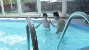 Daddy On Twink: Wet and Willing, We Explore Each Other