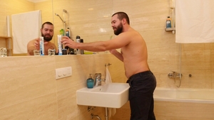 Daddy On Twink: Cock-Smacking in the Water