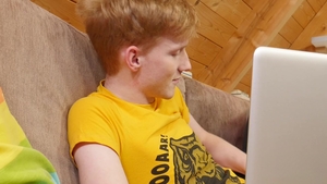 Daddy On Twink: Kneeling for Daddy's Big Cock