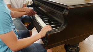 Daddy On Twink: Tuning up Skills and Twink Dicks