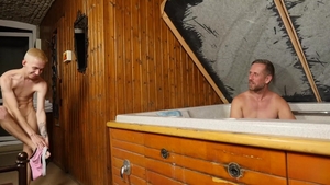 Daddy On Twink: Daddy's Love: A Hot Tub Getaway