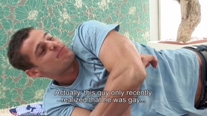 Bel Ami: First-Timer Steve Cums Hard For Manuel