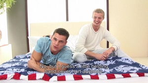 Bel Ami: First-Timer Steve Cums Hard For Manuel