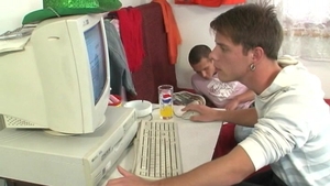 Thomas' Journey from Online to James' Hard Cock