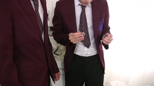 Pounding Pupils' Taut Butts
