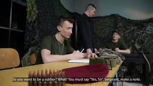 High-Def Army Adventure: Uniformed Dudes Go Bareback