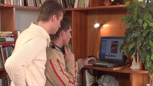 Fit Repairman's Tight Jeans & Giant Bulge