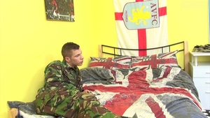Military Boys Empty Balls on Twink