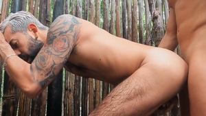 Str8 Chaser: Doggystyle with Muscular Top