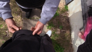 Czech Hunter: Taking It In The Ass, Outdoors