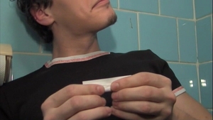 Dark-haired Cutie Can't Resist the Asshole