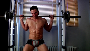 Trystan Bull: Jacked Off in the Gym? Yep, It's Trystan