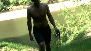 Next Door Male: Jerking Off Under the Summer Sun