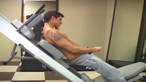 Next Door Male: Miguel Cums on the Cleanest Mirror