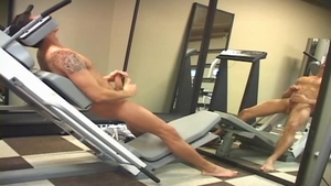 Next Door Male: Miguel Cums on the Cleanest Mirror