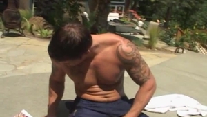 Next Door Male: Brodie Plays with Himself, Wet & Wild