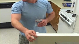 Next Door Male: College Wrestler David's Hard Nut