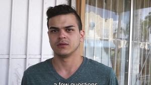 Latin Leche: Tatted Teen: Fingers and Fucks His Way