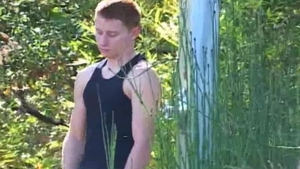 Next Door Buddies: Wes' Hard Cock Takes Center Stage