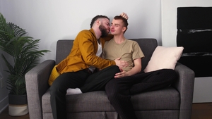 Raw: Thick Load on Chaos' Sofa with Marcus & Ryan