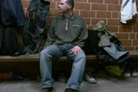 Kroussibo in public locker room #1/3 with Selfsuck and cum