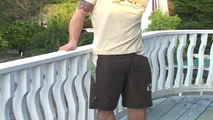 Next Door Male: Sofa session of solo fun