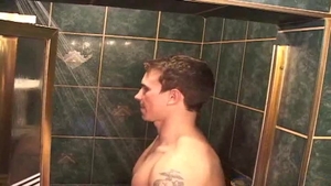 Next Door Male: Sofa session of solo fun