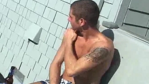 Next Door Male: Caleb's Couch-Cumming Conquest