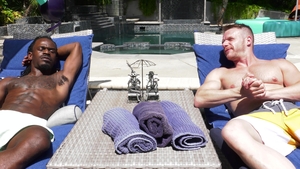 DownLow Boys: Fame's Birthday Surprise: A Poolside Delight