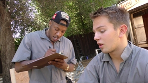 DownLow Boys: Foreman's Massive Jizz Blast For Twinkie Boi