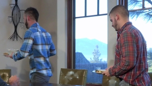 Falcon Studios: Ricky Rides the Breakfast Table