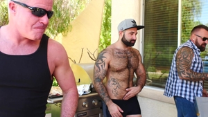 Bear Films: Muscle bear Marc's hairy escapade