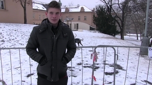 Czech Hunter: Bribing for a Snowy Seduction