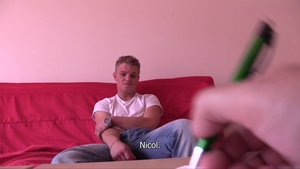 Debt Dandy: Blond Shy Skater Submits for Solution