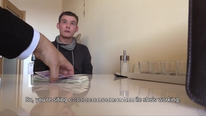 Debt Dandy: Cute Athlete Owes Money, Offers Body